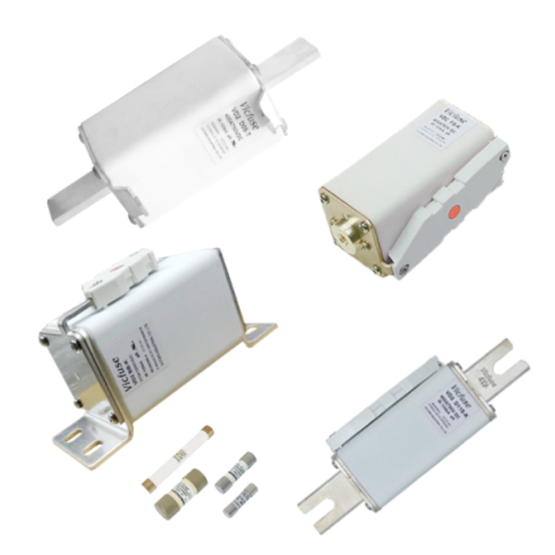 How do DC fuses blow at a specific current to protect the circuit from overload?